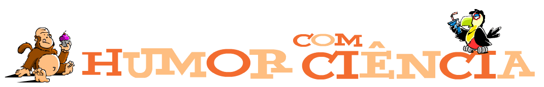 Logotipo Humor com Ciência